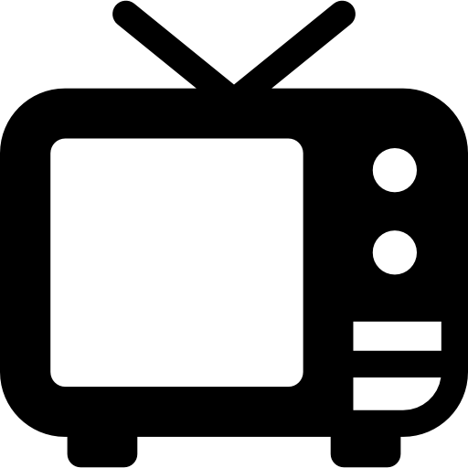 televisión vintage icono gratis