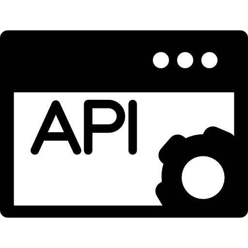 página api icono gratis