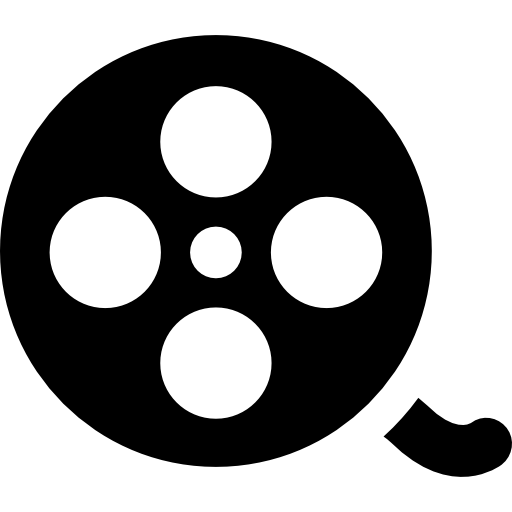 rollo de película icono gratis