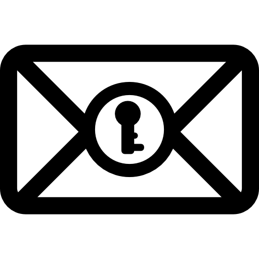 correo bloqueado icono gratis