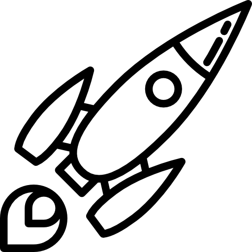 Rocket Flying - Free transport icons