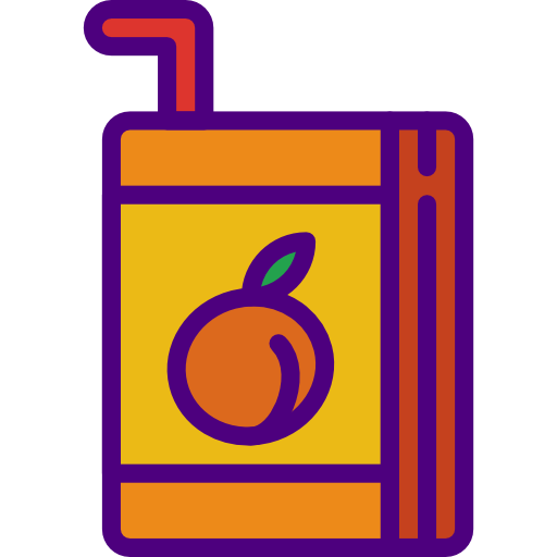 Orange juice prettycons Lineal Color icon