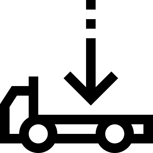 camión icono gratis