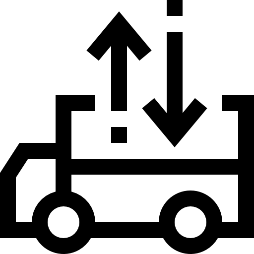 camión icono gratis