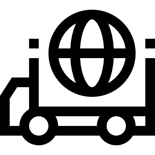 camión icono gratis