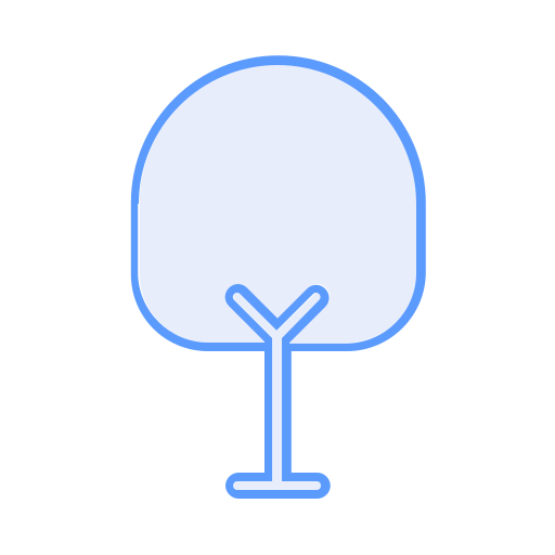 Generic Blue Tree icon