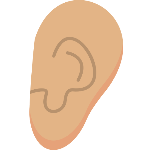 oreille Icône gratuit oreille Icône gratuit