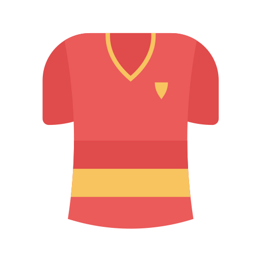 Football shirt Generic Flat icon