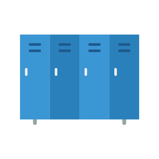 casilleros icono gratis