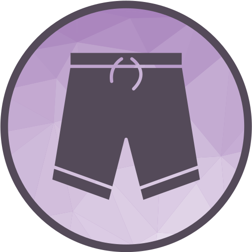 pantalones cortos icono gratis