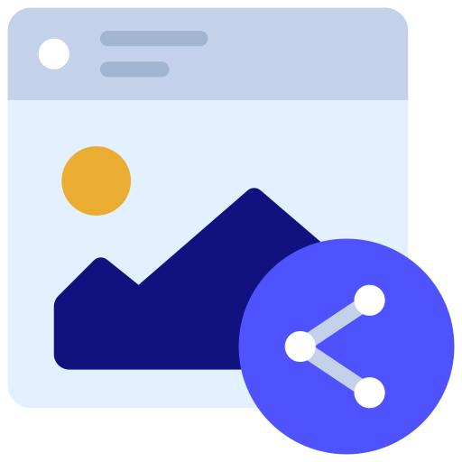 compartir post icono gratis