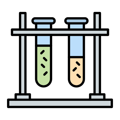 Sample tube Generic Outline Color icon