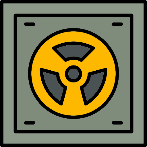 radioactivo icono gratis