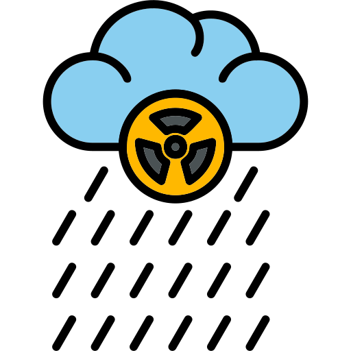 lluvia ácida icono gratis