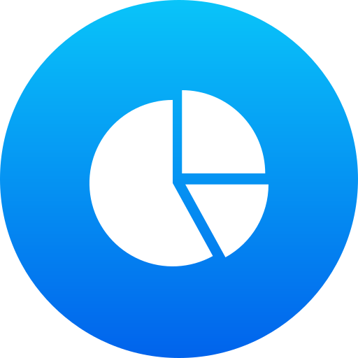 gráfico circular icono gratis