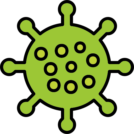 Virus Generic Outline Color icon