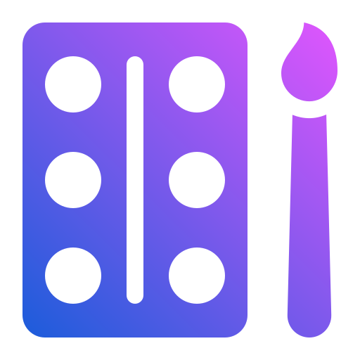 Color palette free icon Color palette free icon