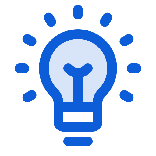 Bulb Generic Blue icon