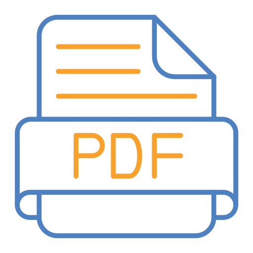 Pdf Generic Outline Color icon