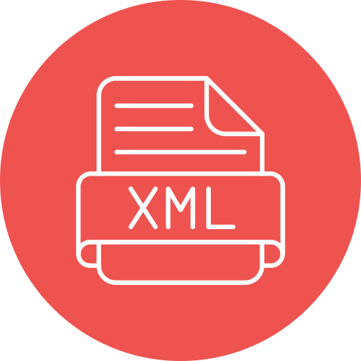 Xml Generic Flat icon