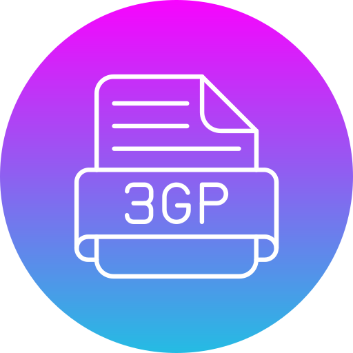 3gp free icon