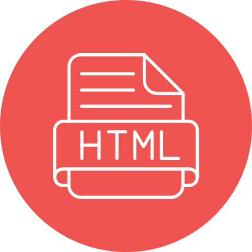 html icono gratis