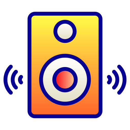 altavoz icono gratis