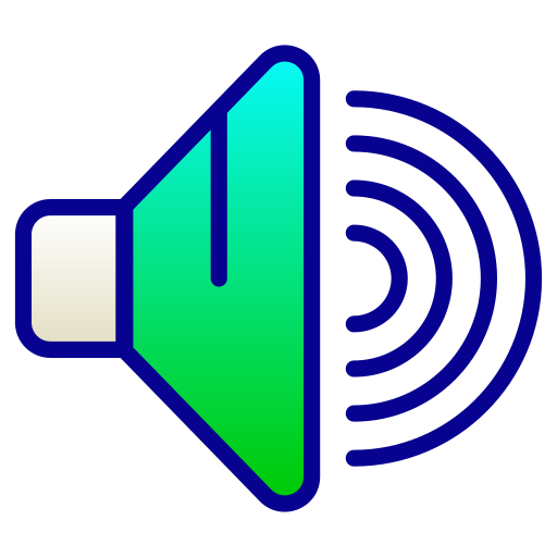 altavoz icono gratis