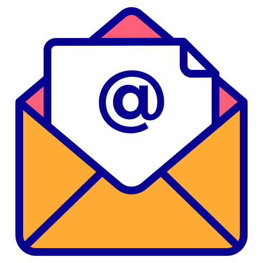 Gmail Generic Outline Color icon
