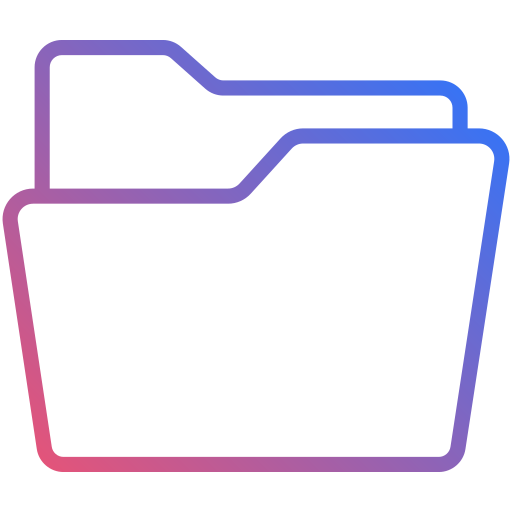 Folder Generic Gradient icon