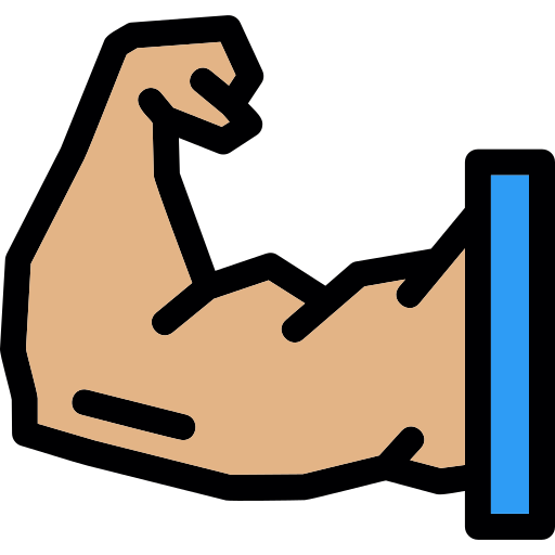 Arm Muscle Generic Outline Color Icon