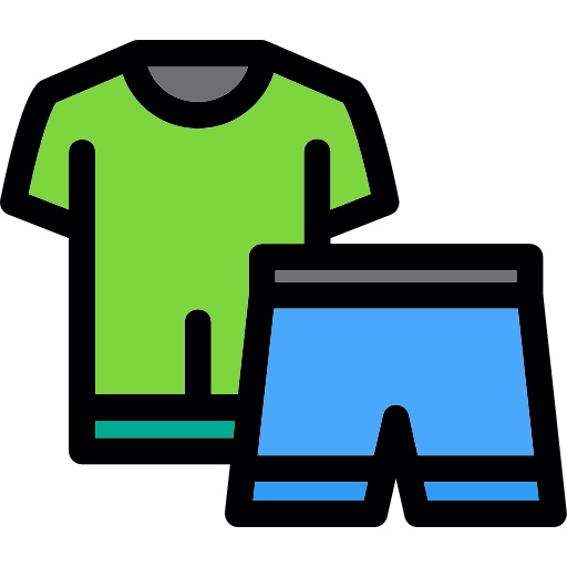 ropa de deporte icono gratis