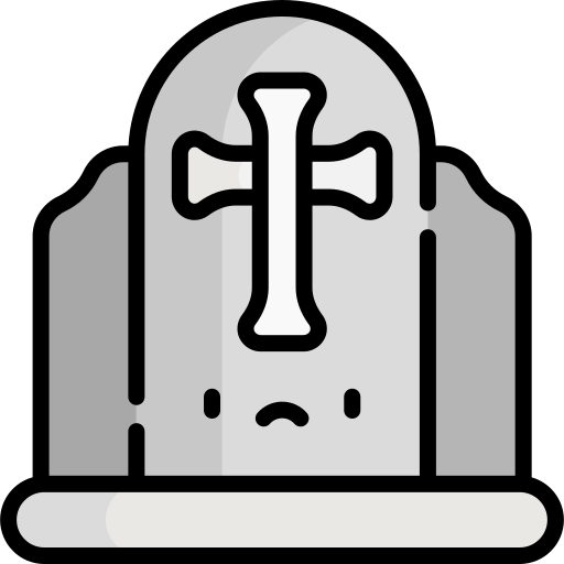 Death Funeral Grave Gravestone Graveyard Rip Svg Png Icon Free