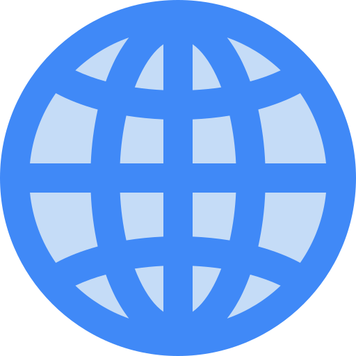 Network Generic Blue icon