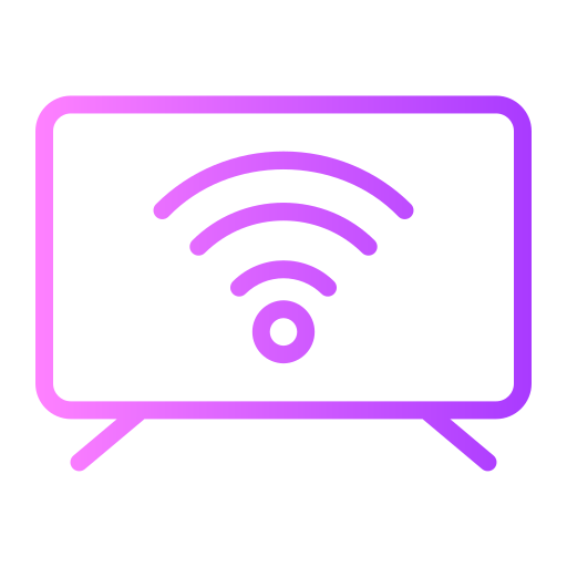 televisión inteligente icono gratis