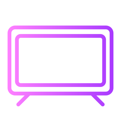 monitor de televisión icono gratis