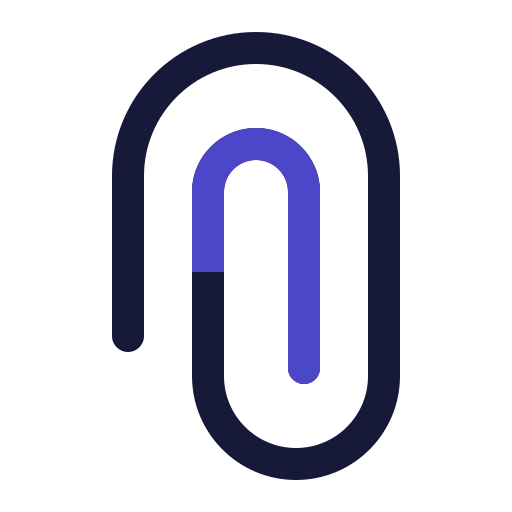 Paperclip free icon Paperclip free icon
