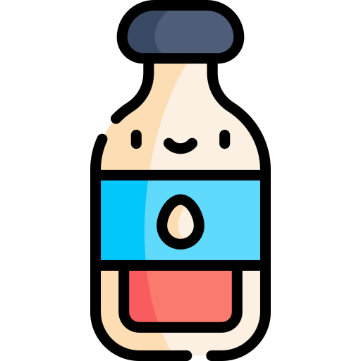 Milk free icon Milk free icon