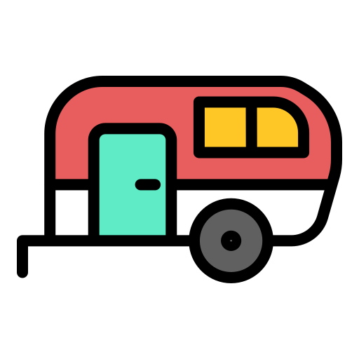 Caravan Generic Outline Color icon