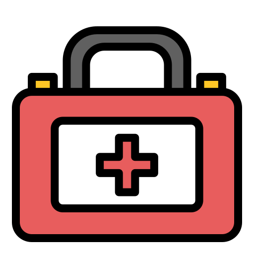 First aid kit Generic Outline Color icon