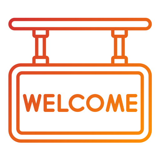 Welcome - Free signs icons