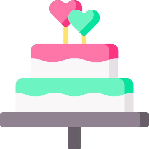Свадебный пирог бесплатно иконка Свадебный пирог бесплатно иконка