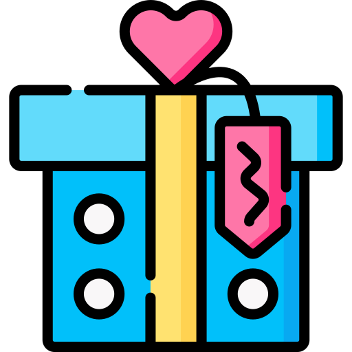 caixa de presente grátis ícone