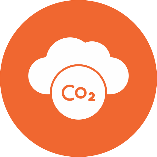 nube de co2 icono gratis