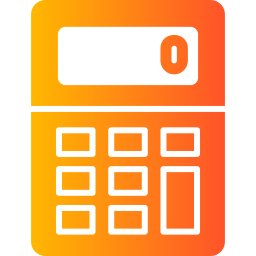 Calculator Generic Flat Gradient icon