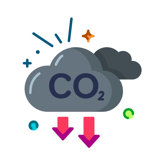 co2 icono gratis