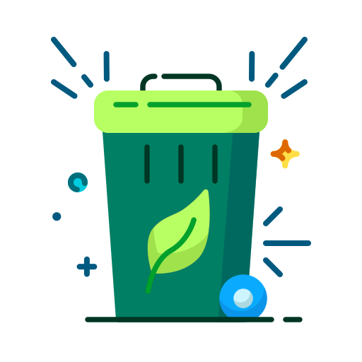 contenedor de basura icono gratis