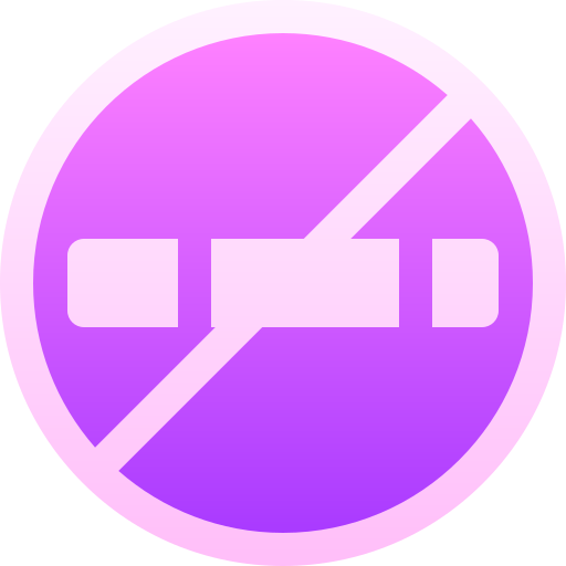 No smoking free icon No smoking free icon