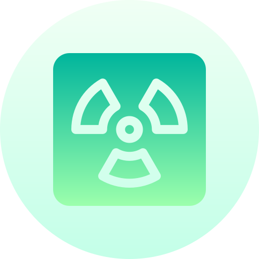 radioactivo icono gratis