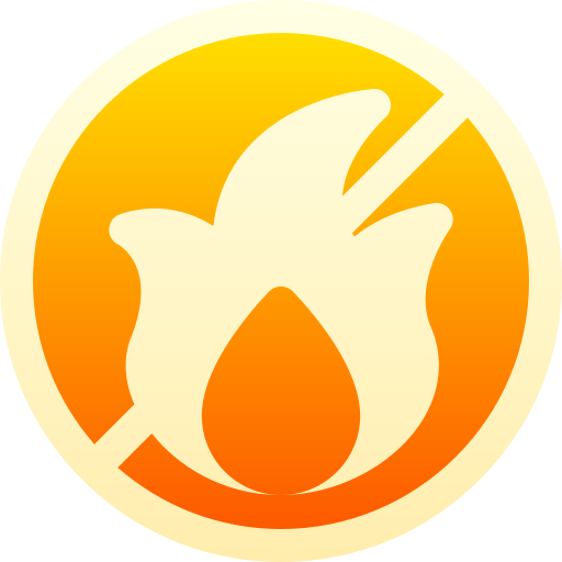 No fire - free icon